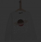 Preview: IKKS city black longsleeve "glittering planet" blanc cassé