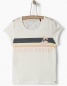 Preview: WAY by IKKS Malibu t-shirt Cherry addict blanc cassé