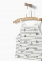 Preview: WAY by IKKS Malibu Spaghettiträger-Top blanc cassé