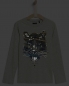 Preview: IKKS garcon aventure longsleeve gris chiné moyen