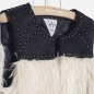 Preview: WAY by IKKS Wanderlust fake fur gilet blanc casse