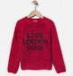Preview: IKKS city couleur knitted pullover framboise