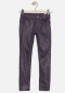 Preview: IKKS city black skinny Jeanshose violet