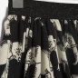 Preview: IKKS city black skirt noir imprimé éléphant