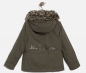 Preview: IKKS city couleur hooded padded jacket kaki