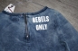 Preview: Blue Rebel spot on vintage Sweatshirt bleach