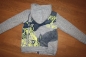 Preview: Sorry4theMess Kapuzen-Sweatjacke gris chiné