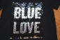 Preview: IKKS cargo t-shirt "BLUE LOVE" navy