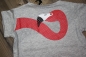 Preview: Sorry4theMess T-Shirt "Flamingo" gris chiné moyen