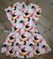 Preview: Sorry4theMess bedrucktes Kurzarm-Kleid rose poudré
