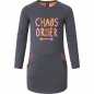 Preview: Chaos and Order longsleeved jerseydress Jazz steel grey