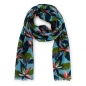Preview: nice things Tuch/Schal "Crazy Jungle" aquamarine