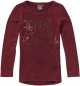 Preview: Vingino text longsleeve Joliena aubergine red