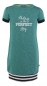 Preview: Ninni Vi short sleeved sweatdress green atlantis