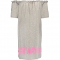 Preview: Vingino Kurzarm-Jerseykleid Poletta light grey melee