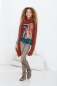 Preview: Geisha schmale Hose taupe