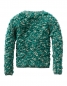 Preview: Oilily woolen cardigan Kurly sheep knit green
