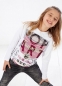 Preview: Andy Warhol by Pepe Jeans Langarmshirt Wendi off white