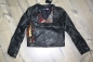 Preview: DeSigual Kunstleder-Bikerjacke Armochuel Rep antracita ---nur noch Größe 122/128---