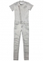 Preview: circle of trust girls Denim-Jumpsuit Clover clean grey