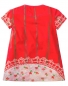 Preview: Room Seven® Kurzarm-Jerseykleid Tatoua "yellow bear" orange