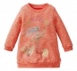 Preview: Oilily sweatdress Huppel coral melee with mermaid pink