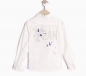 Preview: IKKS garcon back to summer shirt "YEAH" blanc