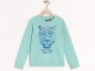 Preview: IKKS garcon Tropical College sweatshirt aqua ---size 4y left only---
