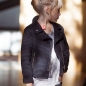 Preview: IKKS city chic biker-cardigan noir