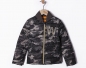 Preview: IKKS garcon 100% Jacket Übergangs-Steppjacke gris camouflage
