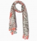 Preview: IKKS city couleur pompom scarf multico zebré
