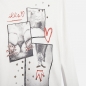 Preview: IKKS city black Langarmshirt Fotodruck blanc casse