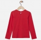 Preview: IKKS city black Langarmshirt "Herz" rouge lipstick ---nur noch Größe 4a/104---