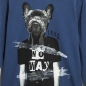 Preview: IKKS garcon electrik blue dog-motiv longsleeve indigo