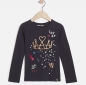 Preview: IKKS cargo longsleeve "Lucky Crown" marine ---size 4y left only---