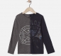 Preview: IKKS garcon electrik blue Trenn-Motiv Langarmshirt navy
