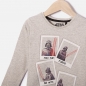 Preview: IKKS actua Star Wars® Edition longsleeve "Darth Vader" gris chine
