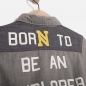 Preview: IKKS garcon Northern College fabricmix buttonshirt gris