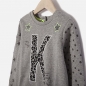 Preview: IKKS Neon Bitume sweatshirt gris chiné