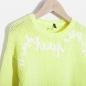 Preview: IKKS Neon Bitume knitted pullover jaune fluo