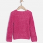 Preview: IKKS Nomad Chic knitted pull rose vif