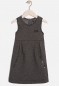 Preview: IKKS city black sleeveless cotton fleece dress noir