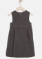 Preview: IKKS city black sleeveless cotton fleece dress noir