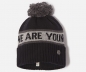 Preview: WAY by IKKS garcon College Rock pompom logo hat noir
