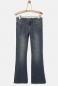 Preview: WAY by IKKS Palm Spring bootcut denim pants medium light