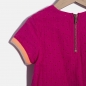 Preview: IKKS city couleur Lagenlook Kleid fuchsia