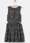 Preview: WAY by IKKS city black ärmelloses Blümchen-Kleid noir imprimé