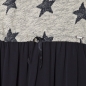 Preview: IKKS Pow Party star dress blanc cassé