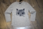 Preview: IKKS city black longsleeve "cat" gris chiné