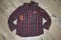Preview: IKKS garcon city in Brooklyn checked shirt rouge fonce